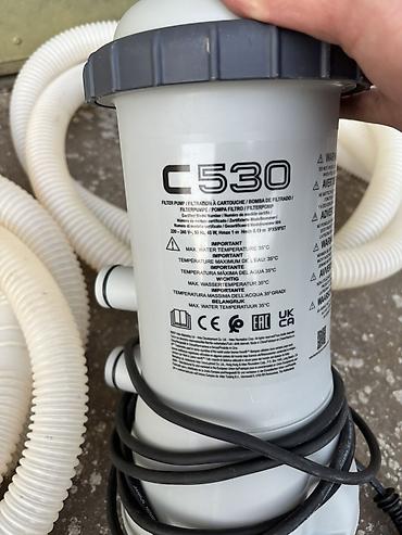 Bazeni i oprema: Kartušni filter-pumpa za bazen C530 sa crevima i filterom (filter — 5