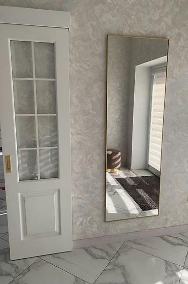 standing mirror: Настенное зеркало в тонкой металлической раме - Форма: прямоугольное — 1