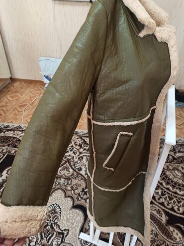 трикотажный пиджак: Пиджак, Классикалык модель, Табигый булгаары, Илбирс принт, M (EU 38)