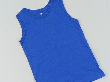 bluzka czarna basic: Koszulka, H&M, 3-4 lat, 98-104 cm, stan - Idealny