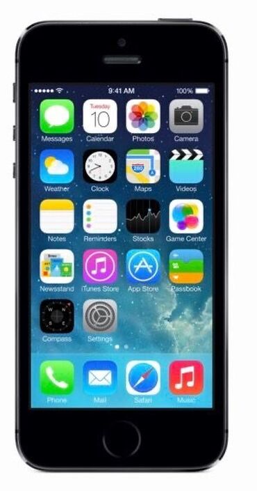 iphone 5s qiymeti 2019: IPhone 5s, 32 ГБ, Space Gray, Отпечаток пальца