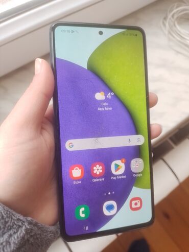 Samsung: Samsung Galaxy A53 5G, 128 GB, rəng - Qara, Barmaq izi, İki sim kartlı