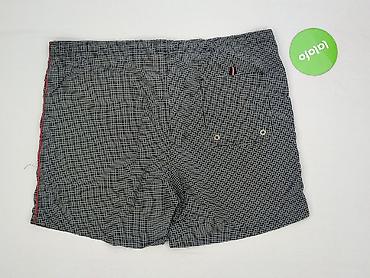 pull and bear bomberka: Męskie spodenki kąpielowe w klasycznym czarno-białym wzorze drobnej — 3