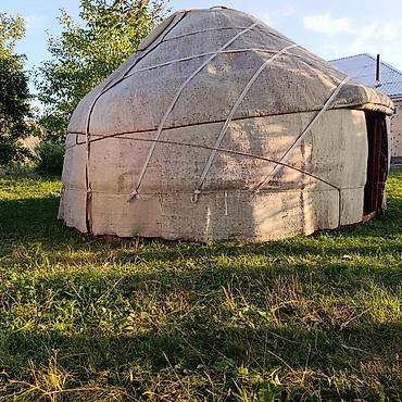 войлочные: Продажа юрты, Каркас Деревянный, 75 баш, Диаметр: 6 метров — 1