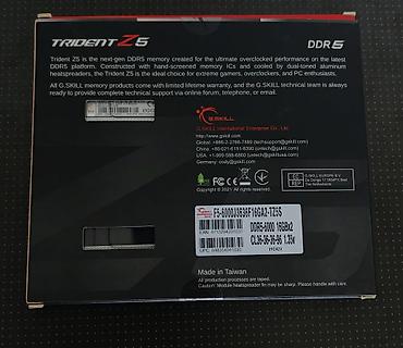 Настольные ПК и комплектующие: Оперативная память (RAM) для ПК, Б/у, G.SKILL, 32 ГБ, DDR5, 6000 МГц — 2