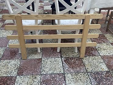 5 10 taxta: Məhsul: Taxta qoruyucu panel/çəpər hissəsi Təsvir: - Material: Təbii — 1