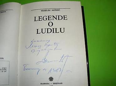 cube: Naslov: Legende o ludiluAutor: Veselin MišnićIzdavač: IRO Sloboda — 2