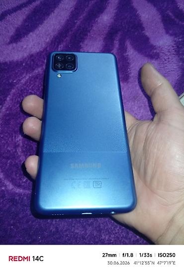 ana plata ddr3: Samsung Galaxy A12, 32 GB, rəng - Göy, Barmaq izi, İki sim kartlı — 5