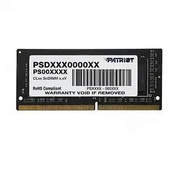 RAM Memorije: Patriot So-DIMM memorijski modul za laptop - Tip: DDR So-DIMM (laptop — 14