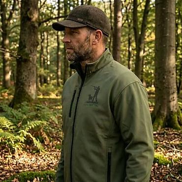 Muška softshell jakna za outdoor/šumske aktivnosti - Materijal na lalafo.rs Muška softshell jakna za outdoor/šumske aktivnosti - Materijal