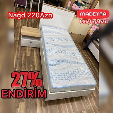 rəfi: MADEYRA Müşfiqabad mebel seçimləri - Tək nəfərlik çarpayı + döşək və — 1