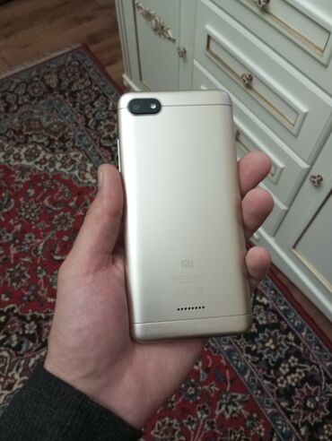 Мобильные телефоны и аксессуары: Xiaomi Redmi 6A, 32 ГБ, цвет - Золотой, 
 Face ID