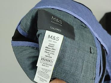 ms jacket: Spodnie garniturowe męskie, rozmiar L — 4