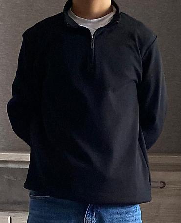 Толстовки: Мужская толстовка, M, XL, Massimo Dutti, Новый, цвет - Черный, Бесплатная доставка — 3