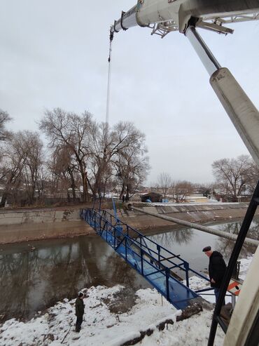 Услуги автовышки, крана: Стрела 48 м, 25 т — 3