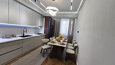 Продажа квартир: 4 комнаты, 109 м², Асанбай мкр Элитка, 10 этаж, Дизайнерский ремонт — 7