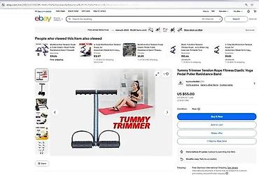 Rekviziti za vežbanje: Tummy Trimmer – sprava za vežbanje stomaka, ruku i nogu - Univerzalni — 2