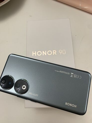 90 fps en ucuz telefonlar: Honor 90, 256 GB, rəng - Yaşıl, Barmaq izi, İki sim kartlı, Face ID