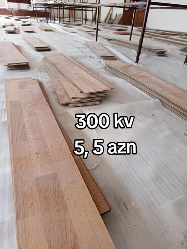 Laminat: 300 kv laminat satılır. 3 ay istifadə olunub. Sökülüb hazırdır. Ünvan