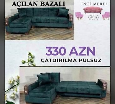 Künc divan, Yeni, Açılan, Bazalı, Parça, Şəhərdaxili pulsuz çatdırılma