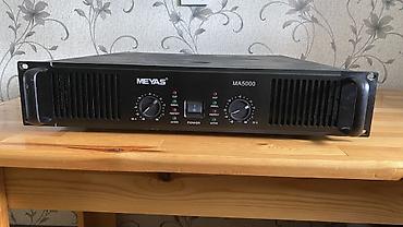 ses guclendirici satilir: Meyas MA5000 professional güc gücləndiricisi - 2U rack ölçülü, metal — 1