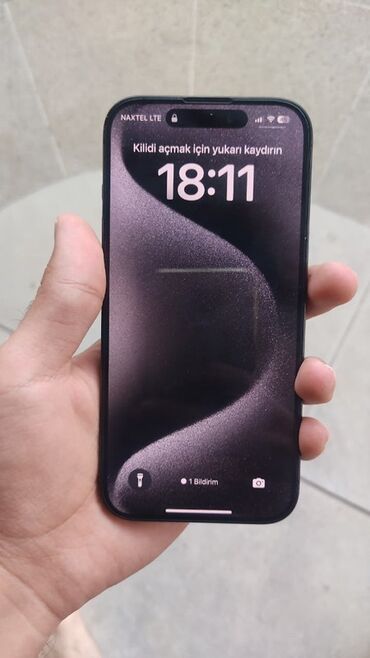iphone 14 pro max qiymeti kreditle: IPhone 15 Pro, 128 GB, Black Titanium, Face ID
