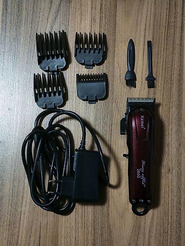 moser 1400 professional: Kemei 2600 saç kəsən maşın - Güclü naqilsiz/naqilli işləmə: Şarj — 4