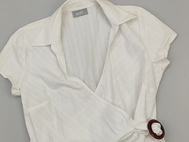 gruby białe t shirty: Блуза жіноча, Wallis, L, стан - Хороший