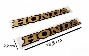 dm kula: Honda-zlatni stikeri- 204 📌 opis: samolepljivi stikeri izradjeni od — 1