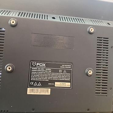 Televizori: FOX LED TV sa daljinskim upravljačem ima crtu na ekranu na levoj — 9