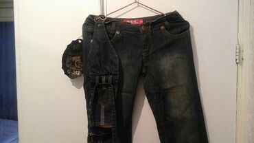 джинсы для девочки: Прямые