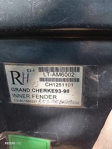 patkrilnik: Mitsubishi Montero 2001–2002 sağ ön qanad içliyi (inner fender liner) — 5