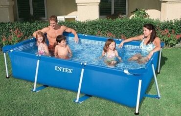 Другое для спорта и отдыха: Каркасный бассейн Intex 28270 Rectangular Frame Pool - маленький