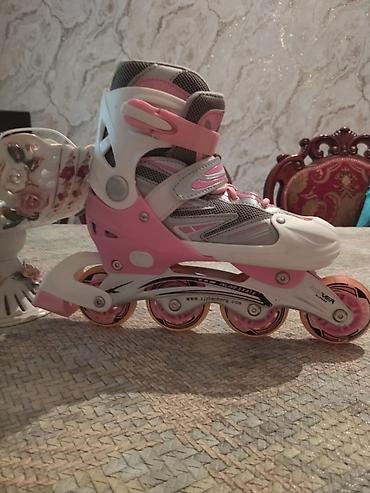 Roliklər: Bir iki dəfə istifadə olunub 
Əhmədli metrosuna çatdırılma pulsuzdur — 8