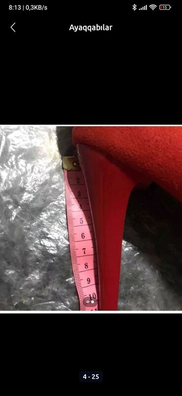 Basanoşka və səndəllər: Ölçü: 39, rəng - Qara, İşlənmiş — 11