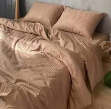 Bed sheets: Damast posteljina za singl i bracni ležaj u više boja Materijal – — 1