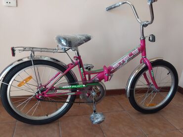 складной велосипед: Прод.ю новый складной велосипед для девочки 10-13лет.STELS (Россия)