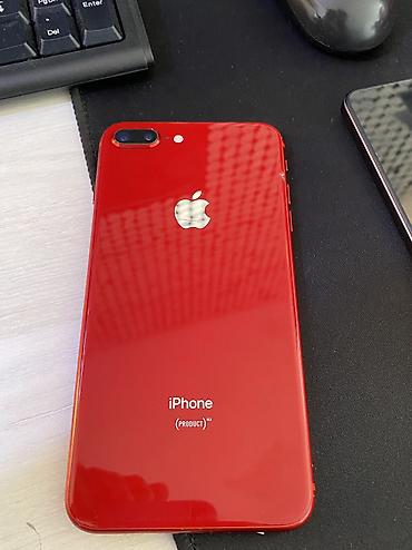 IPhone 8 Plus, Б/у, 256 ГБ, Красный, 70 %