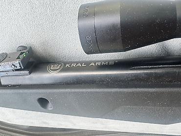 kral games: Kral Arms hava tüfəngi + GAMO optik nişangah - Marka/model: KRAL ARMS — 1