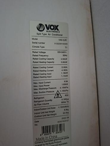preklopnik switch: Klima uređaj Vox Inverter 12 btu stara 1.5 dana besprekorna sa — 5
