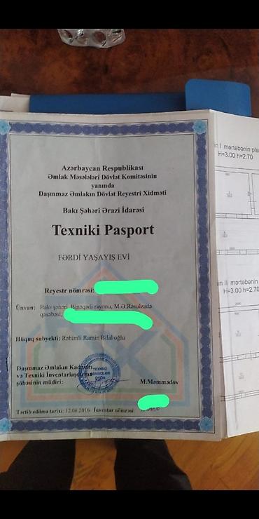 gence ev alqi: M.Ə. Rəsulzadə qəs. 7 otaqlı, 660 kv. m, Təmirsiz — 5