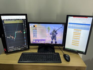 Masaüstü kompüterlər və iş stansiyaları: 3 🖥️ 10core CPU, 48GB DDR4 📌48Gb DDR4 2133Mhz (samsung) 📌2 videokart — 3