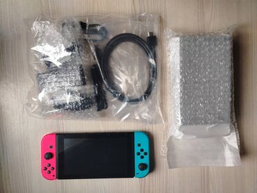oyun direksiyonu: Nintendo Switch konsolu Nintendo Switch konsol dəsti, ideal vəziyətdə