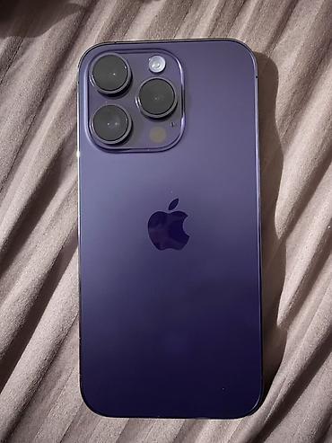 ıphone x ikinci el: IPhone 14 Pro Max, 128 GB, Deep Purple, Zəmanət, Face ID, Simsiz şarj — 2