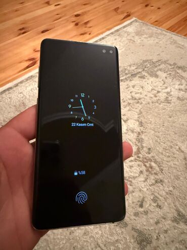 Samsung: Samsung Galaxy S10 Plus, 128 GB, rəng - Qara, Barmaq izi — 2