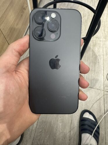 ipod touch 4 купить: IPhone 14 Pro, Колдонулган, 256 ГБ, Jet Black, 89 %