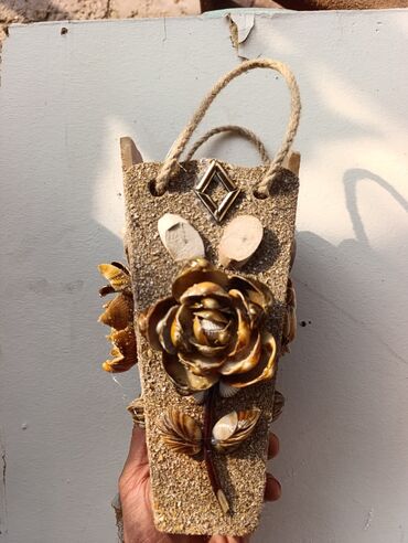 Şəkillər, tablolar: Məhsul: Dekorativ əl işləri – divar asılqanları - Material: təbii — 1