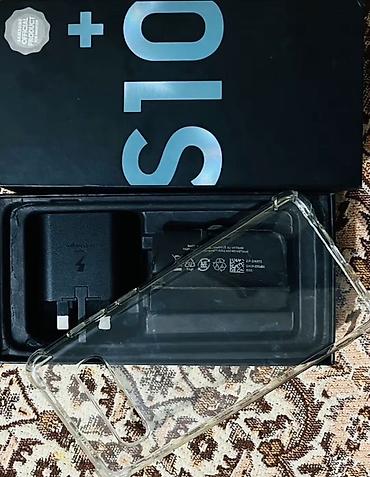 iphone 13 pro max dubai version: Samsung Galaxy S10 Plus, 512 GB, rəng - Mavi, Simsiz şarj — 6