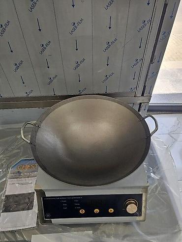 pelet soba: İndeksion plitə Bir gözlü induction plitə Obyekt və restoranlarda — 3