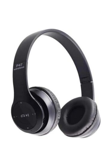 p47 wireless: Yeni Simsiz (Bluetooth) Qulaqcıqlar, rəng - Qara
